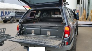 Zabudowa wyprawowa Mitsubishi L200 06-15