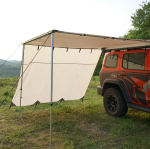 Ścianka do zadaszenia prostego 2m